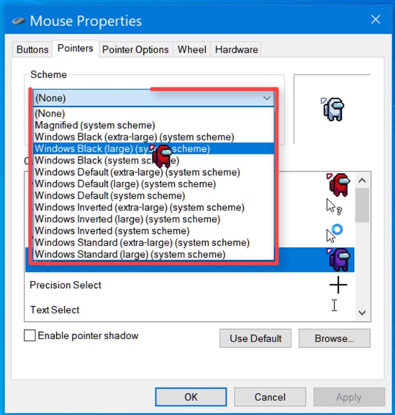 How to Change your Mouse Cursor Windows 10/7 | 2021 Guide