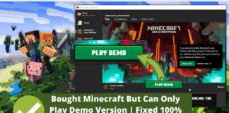 Bought Minecraft But Can Only Play Demo Version Bought Minecraft But Can Only Play Demo Version